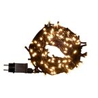 Lampki choinkowe zewnętrzne 14.95 m 200 LED białe ciepłe z gniazdem
