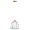 Lampa wisząca DAVE czarno-biała E27 ALFA