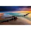 Fototapeta ZMIERZCH NA PLAŻY 416 x 254 cm