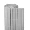 Osłona balkonowa PVC 5 m x 150 cm szara NATERIAL