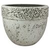 Doniczka betonowa 29 cm biała MB ORNAMENT CERMAX