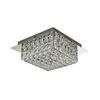 Lampa sufitowa KATIA 1P srebrna LED SOLEJ