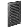 Kratka wentylacyjna stalowa 14 x 21 cm antyk srebrny AWENTA