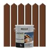 Lazura do drewna EKSTREMALNE WARUNKI 5 l Palisander LUXENS