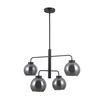 Lampa wisząca Poggi grafitowa 4 x E27 Italux