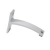 Wspornik pojedynczy do profilu aluminiowego 10 cm biały