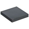 Półka KOMOROWA Czarny połysk 23,5 x 23,5 cm SPACEO