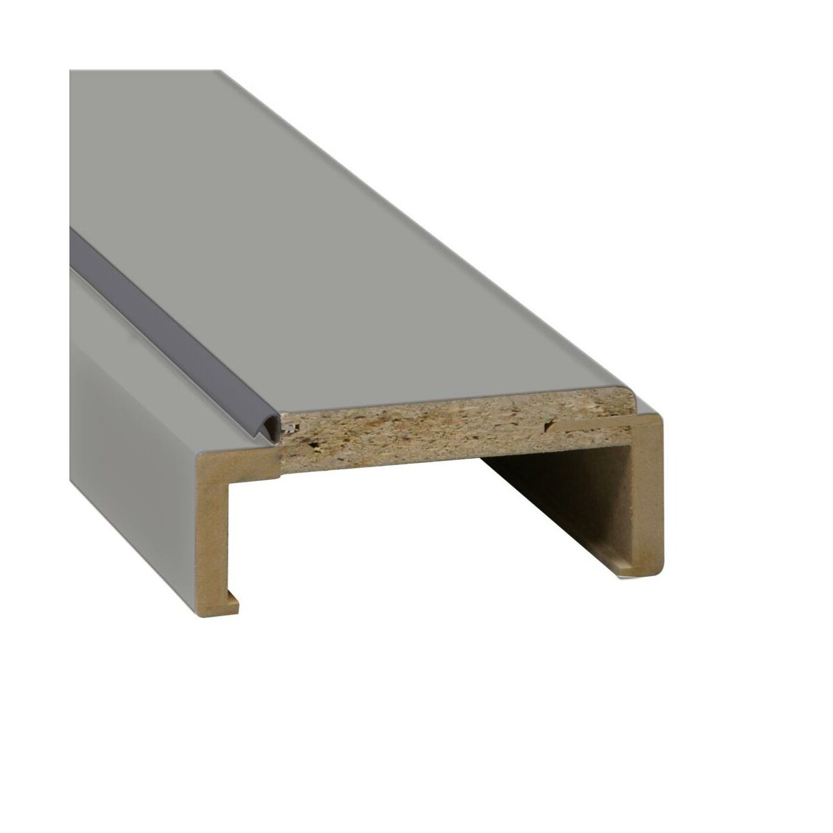Belka górna ościeżnicy regulowanej 60 Szary mat 160 - 180 mm Artens