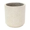 Doniczka betonowa 28 cm biała MBS CYLINDER CERMAX