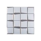 Mozaika Square Silver 29.8 x 29.8 Iryda