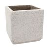 Doniczka betonowa 28 x 28 cm biała MBS KWADRAT CERMAX