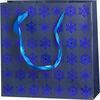 Torebka na prezenty REFLEX SNOWFLAKES BLUE 6 x 17 cm