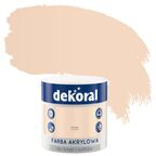 Farba wewnętrzna do ścian i sufitów KOLORY, KTÓRE INSPIRUJĄ 2.5 l Łososiowy DEKORAL
