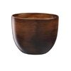 Doniczka ceramiczna 24 cm brązowa BARYŁKA EKO-CERAMIKA
