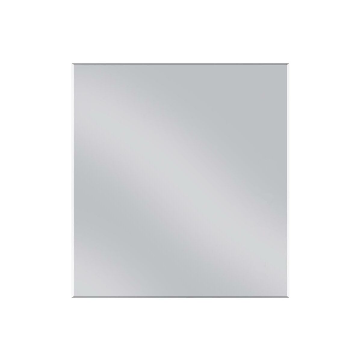 Lustro łazienkowe bez oświetlenia PROSTOKĄTNE 80 x 74 cm DUBIEL VITRUM