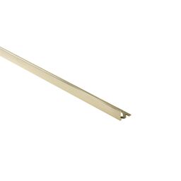 Profil wykończeniowy łączący Mosiądz 12.5 mm / 2.7 m Lux Złoty Cezar