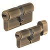 Zestaw wkładek drzwiowych na jeden klucz D10+KD10 AB 40/50G 40 x 50 mm ABUS