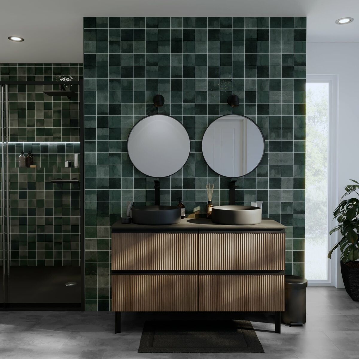 Panele winylowe SPC Seren Dark Grey Forte Artens