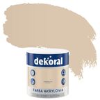 Farba wewnętrzna do ścian i sufitów KOLORY, KTÓRE INSPIRUJĄ 2.5 l Czekoladowy mus DEKORAL