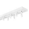 Szyna sufitowa 2-torowa 160 cm z żabkami PVC KARTEN