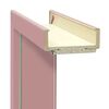 Ościeżnica REGULOWANA 80 Prawa Pastelowy róż 160 - 180 mm CLASSEN