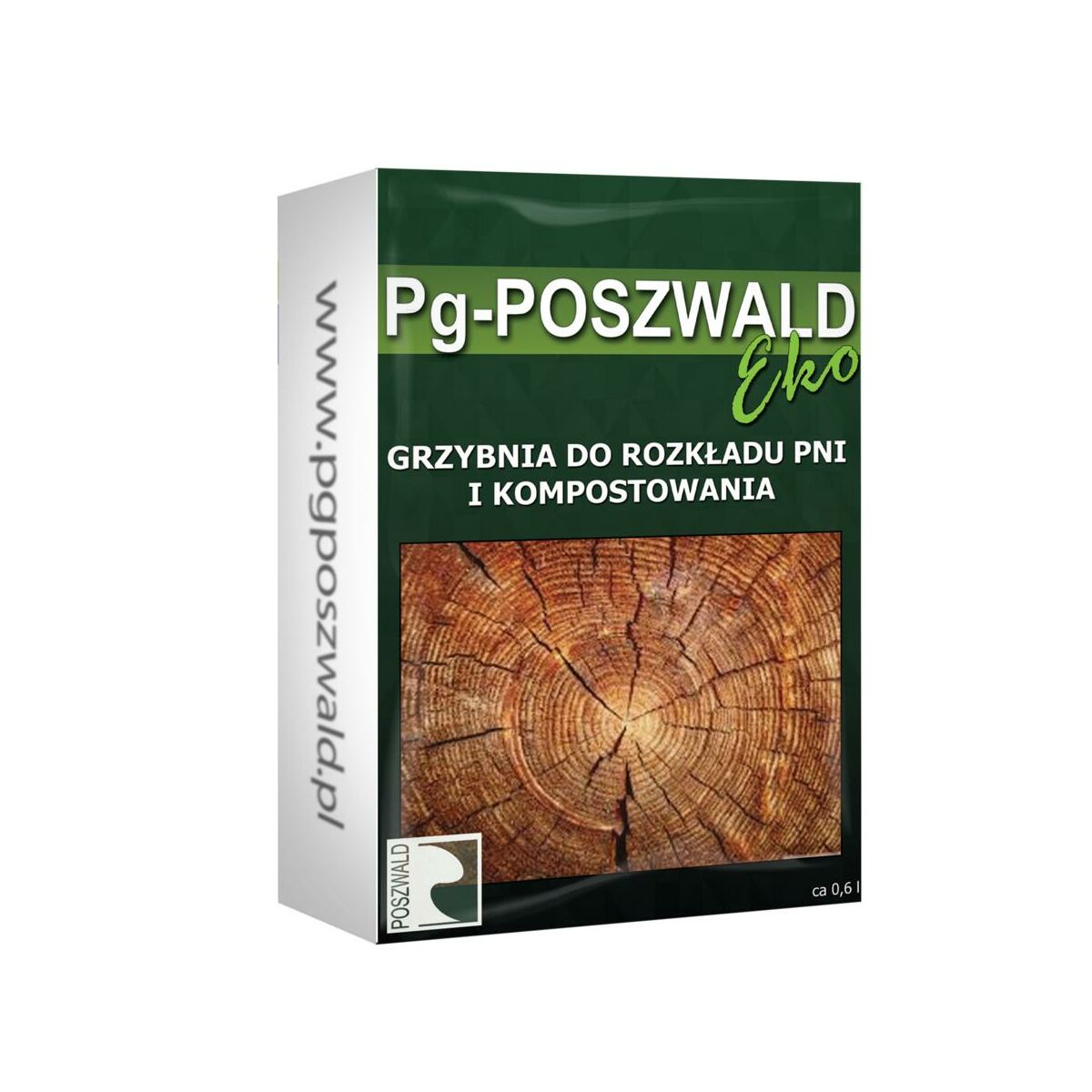 Grzybnia Eko do rozkładu pni i kompostowania 0.6l PG Poszwald