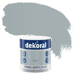 Farba wewnętrzna do ścian i sufitów KOLORY, KTÓRE INSPIRUJĄ 2.5 l Kamienna szarość DEKORAL