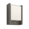 Kinkiet zewnętrzny ARBOUR z czujnikiem ruchu i zmierzchu IP44 grafit LED PHILIPS