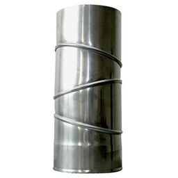 Kolanko spustowe nierdzewne 120 mm EQUATION