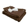 Mata osłonowa z tworzywa 5 m x 80 cm brązowa 200 g/m2 DECO LUSTAN