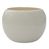 Doniczka ceramiczna 16 cm ecru KULA 4 J1000