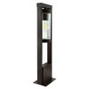 Lampa ogrodowa stojąca SPECTRA IP44 wys. 50 cm czarna E27 POLUX