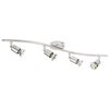 Listwa reflektorowa BASIC srebrna GU10