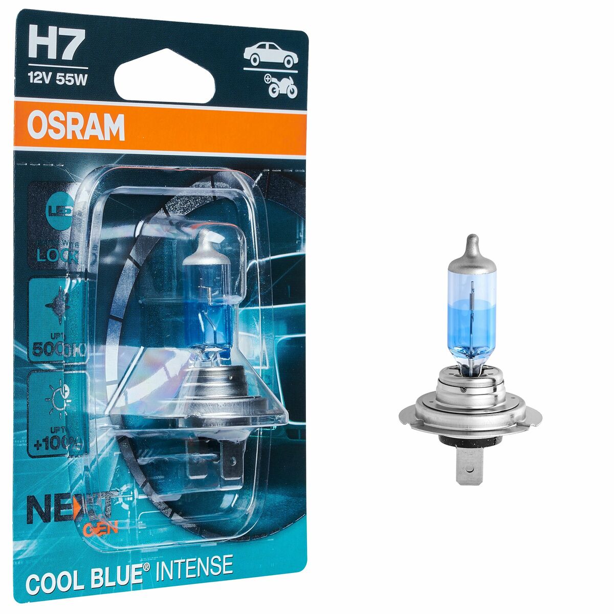 Żarówka samochodowa Cool Blue Intense H7 12 V 55W Osram