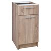 Szafka kuchenna S40 DĄB SONOMA MEBLE DREWMEX