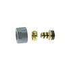 Złączka zaciskkowa PEX 3/4" X 16 X 2 mm RAL9006 SCHLOSSER