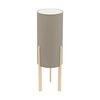 Lampa stołowa CAMPODINO wys. 50 cm klon taupe E27 EGLO