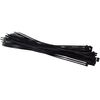 Opaska zaciskowa OZ 3.6 X 140 czarne 100szt. LEXMAN