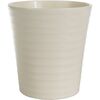 Osłonka do storczyka 13 cm ceramiczna kremowa