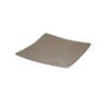 Świecznik ceramiczny Kwadrat 13 x 13 cm mocca