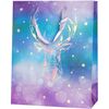 Torebka na prezenty REFLEX GEOMETRIC DEER 13 x 33.5 cm