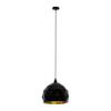 Lampa wisząca Roccaforte czarno-złota E27 Eglo