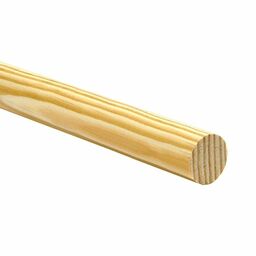 Wałek sosnowy surowy 14x2500 mm średnica 28 mm