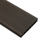 Deska tarasowa 240 x 13.5 cm 20 mm kompozytowa ciemnobrązowa WINFLOOR