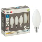 Zestaw żarówek LED E14 (230 V) 4,5 W 470 lm Ciepła biel LEXMAN