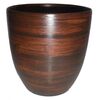 Doniczka ceramiczna 20 cm brązowa NOVA 3/R0723 EKO-CERAMIKA