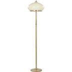 Lampa podłogowa ASTORIA kremowa E27 ALFA