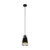 Lampa wisząca Austell czarno-złota E27 Eglo