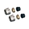 Komplet przyłączy grzejnikowych do rur miedzianych 3/4" X 15 MM EQUATION
