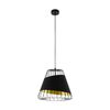 Lampa wisząca Austell czarno-złota E27 Eglo